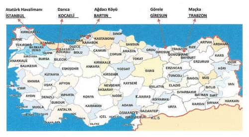 Duman's travel across Turkey